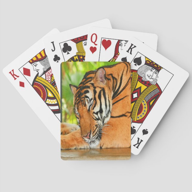 Sleeping Tiger Poker Cards (Back)