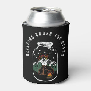 Sleeping Under The Stars Outdoor Camping Can Cooler