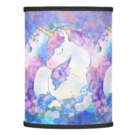 Sleeping Unicorn Lamp Shade (Left)
