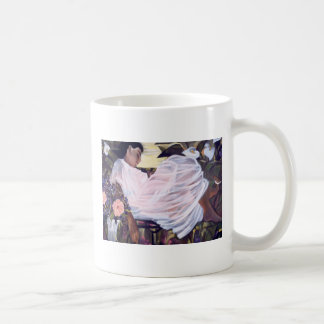 Sleeping with my finch... coffee mug