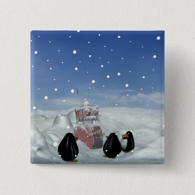 Sleeping with the Penguins Button (Front)