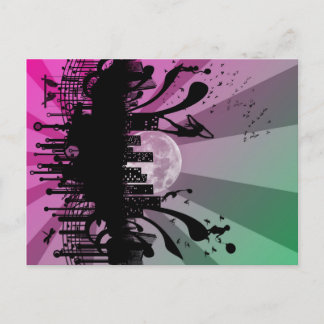 Sleepless City Postcard