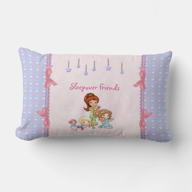 Sleepover Friends Autograph Pillow (Front)