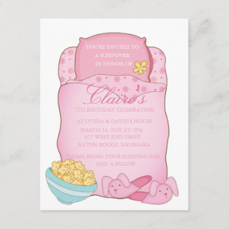 Sleepover Invitation