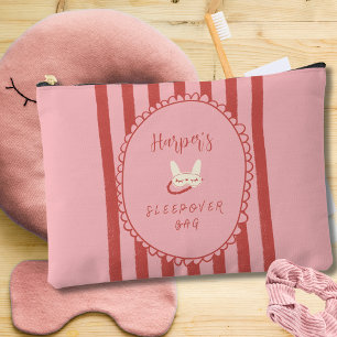 sleepover slumber party birthday favor bag pouch
