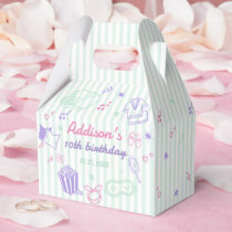 Sleepover Slumber Party Cute Girl Birthday Favor Boxes