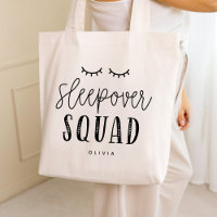 Sleepover Squad Editable Color Slumber Party