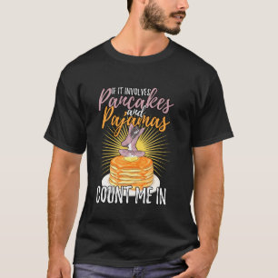 Sleepover Squad For A Slumber Or Pajama Party And  T-Shirt