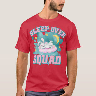 Sleepover Squad Pajama Top Cute Bunny 
