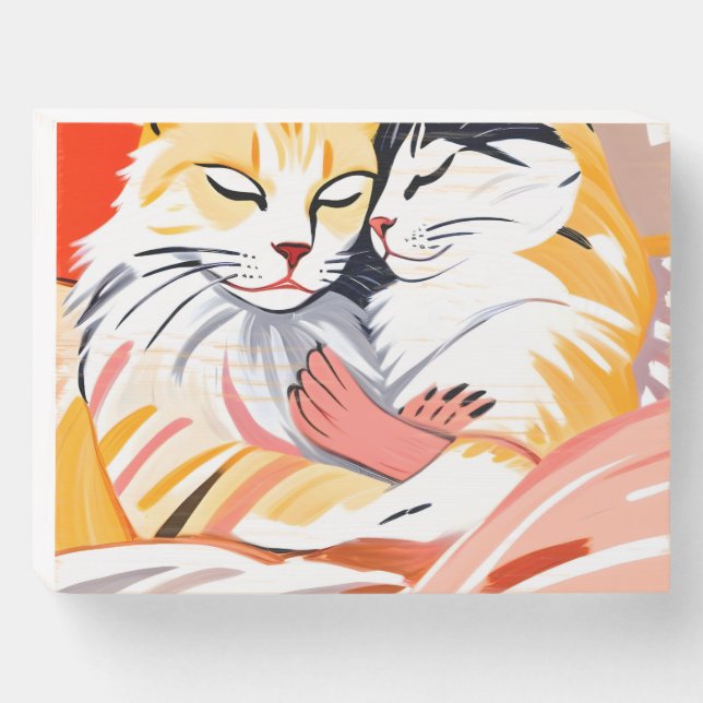 Sleepover Wooden Box Sign (Front Horizontal)
