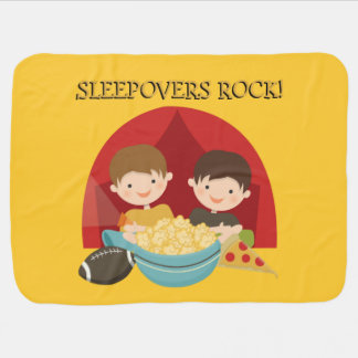 Sleepovers Rock Baby Blanket