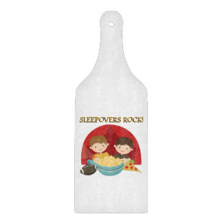 Sleepovers Rock Cutting Board