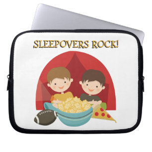 Sleepovers Rock Laptop Sleeve