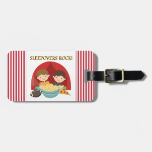 Sleepovers Rock Luggage Tag