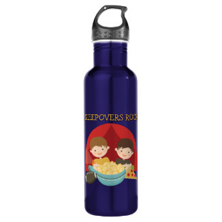Sleepovers Rock Stainless Steel Water Bottle
