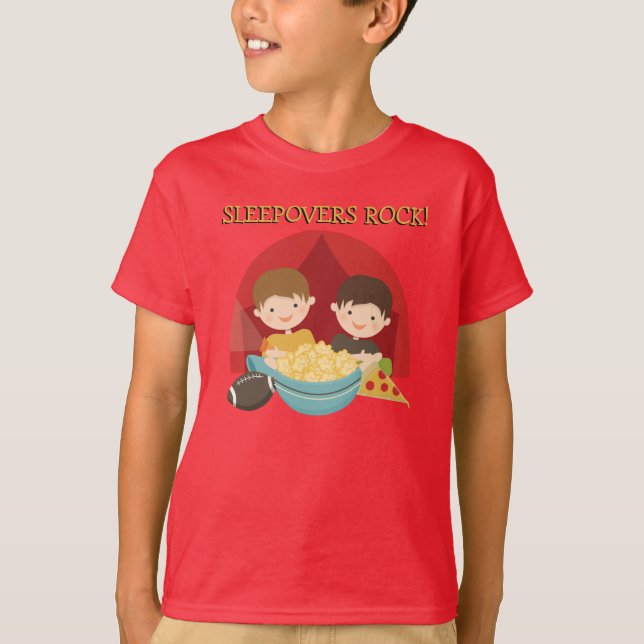 Sleepovers Rock T-Shirt (Front)