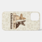 Sleeps With Chihuahuas Case-Mate iPhone Case (Back (Horizontal))