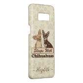Sleeps With Chihuahuas Case-Mate Samsung Galaxy Case (Back/Right)