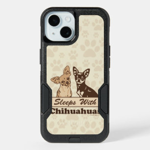 Sleeps With Chihuahuas iPhone 15 Case