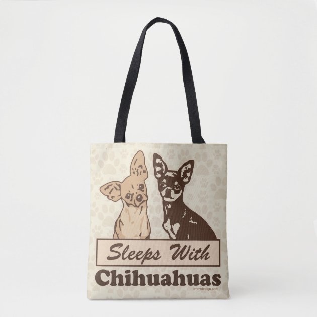 chihuahua tote bags