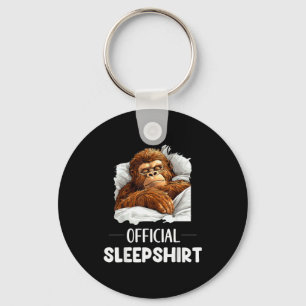Sleepshirt Sleeng Bigfoot Sasquatch Lovers Pajama Keychain