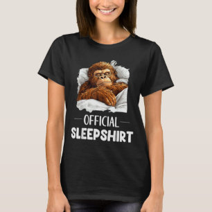 Sleepshirt Sleeng Bigfoot Sasquatch Lovers Pajama T-Shirt