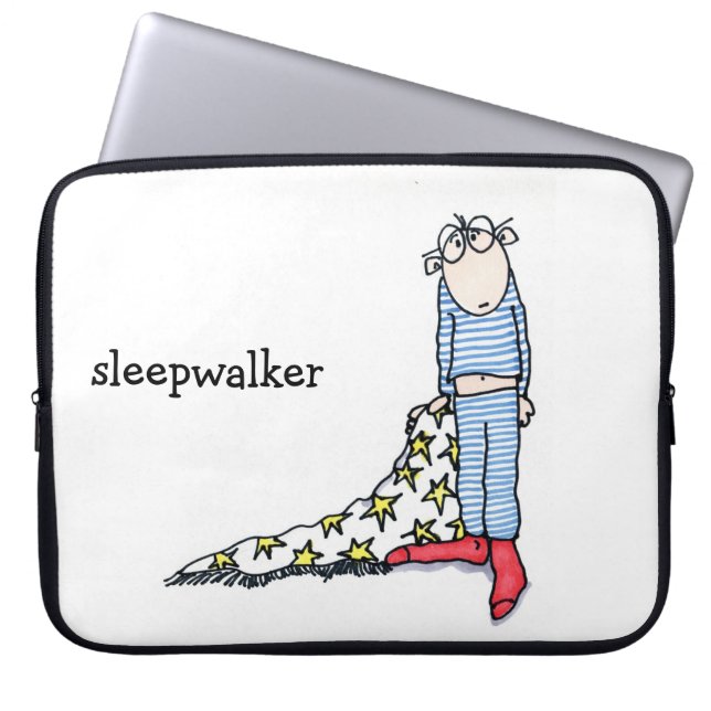 SLEEPWALKER LAPTOP COVER (Front)