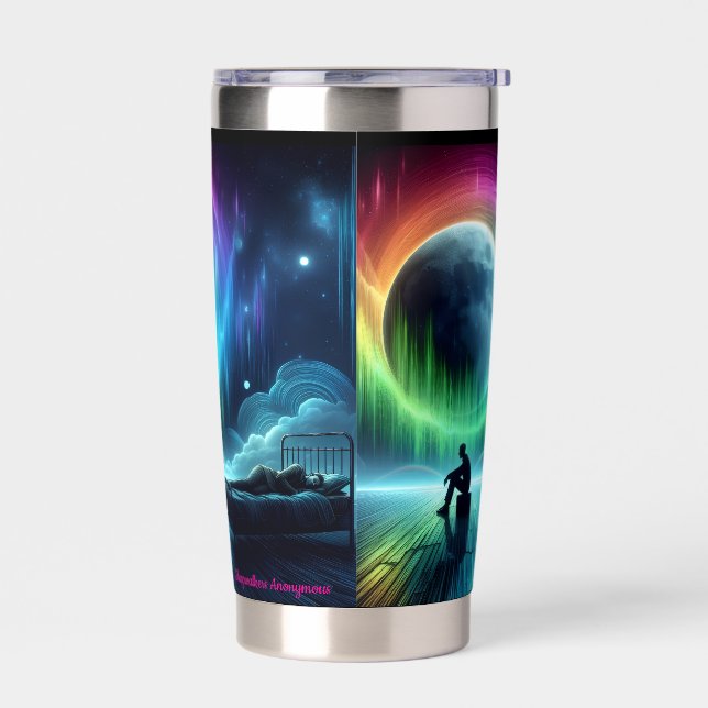 Sleepwalkers Anonymous Insulated Tumbler (Left)