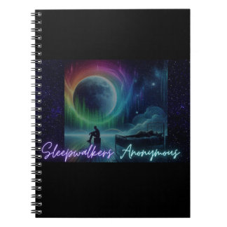 Sleepwalkers Anonymous Spiral Notebook