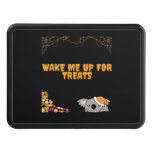 Sleepy animal ready for Halloween treats! Classic  Hitch Cover