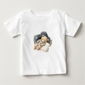 Sleepy Bear Baby T-Shirt