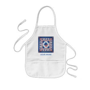 Sleepy Bear Quilt Paint Smock! Kids' Apron