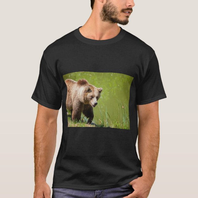 Sleepy Bear Walk T-Shirt (Front)