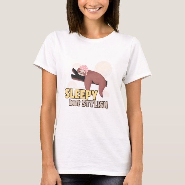 Sleepy but Stylish Infant Sleep T-Shirt (Front)