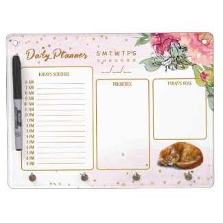 Sleepy Cat Gorgeous Daily Planner