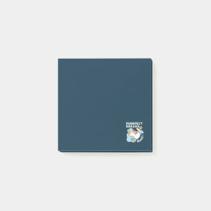 Sleepy Cat Hugging Star – Purrfect Dreams Cute Cat Post-it Notes