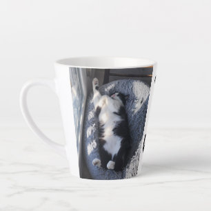 Sleepy Cat Latte Mug