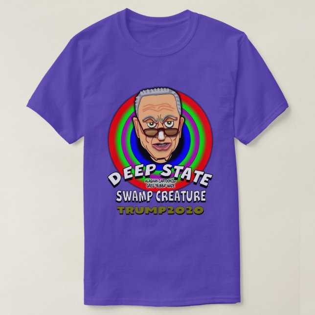 SLEEPY CHUCK SCHUMER T-Shirt (Design Front)
