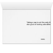 Sleepy Cougar, You're Adorable Cards (Inside Horizontal (Bottom))