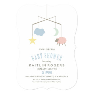 Mobile Baby Shower Invitations 7