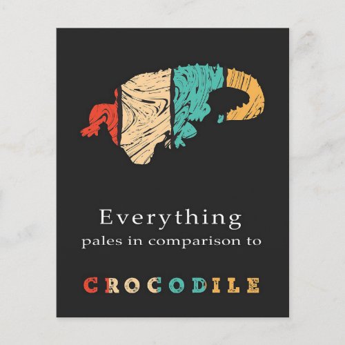 Sleepy Crocodile Flyer