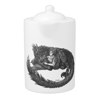 Sleepy Dinosaur Teapot