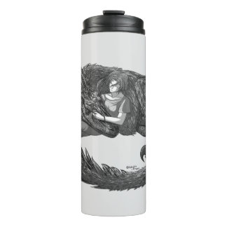 Sleepy Dinosaur Thermal Tumbler