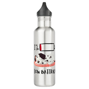 Sleepy Dog Design Stainless Steel Water Bottle