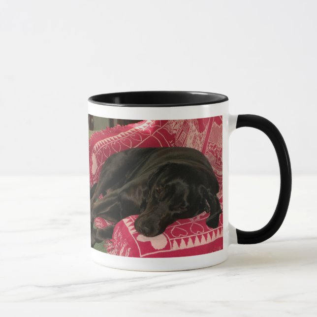 Sleepy Dog Mug (Right)