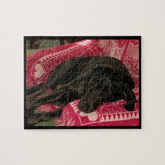 Sleepy Dog Puzzle (Horizontal)