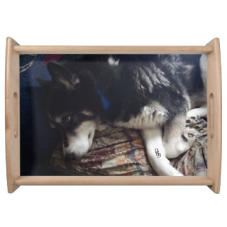 Sleepy Dog Serving Tray