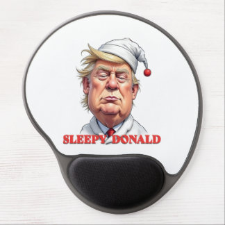 Sleepy Donald – A Subtle Political Caricature Gel Mouse Pad