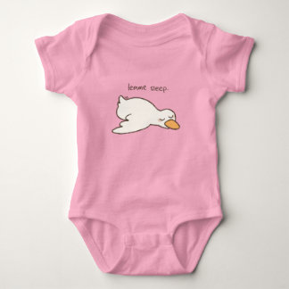 Sleepy Duck Baby Bodysuit