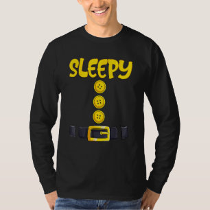 Sleepy Dwarf Halloween Costume Funny Sleepy Dwarf T-Shirt